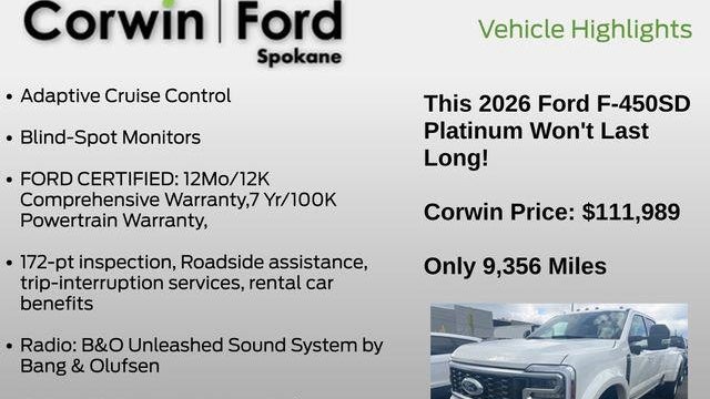 2026 Ford F-450 Super Duty XLT
