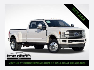 2017 Ford F-450 Super Duty 4X4 Platinum 4DR Crew Cab 8 FT. LB DRW Pickup