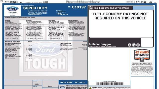 2020 Ford F-450 Super Duty King Ranch