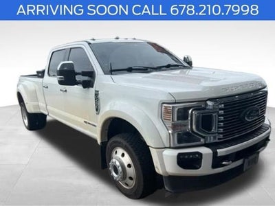 2021 Ford F-450 Super Duty 4X4 Platinum 4DR Crew Cab 8 FT. LB DRW Pickup