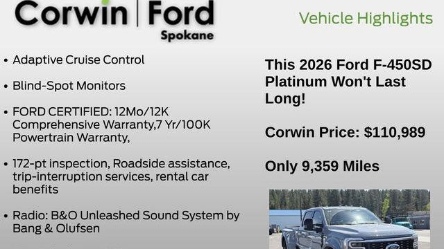 2026 Ford F-450 Super Duty XLT