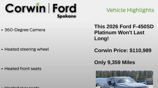 2026 Ford F-450 Super Duty XLT