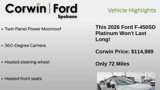 2026 Ford F-450 Super Duty XLT