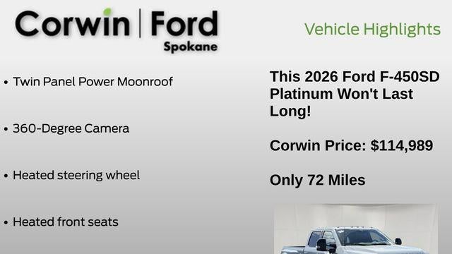 2026 Ford F-450 Super Duty XLT