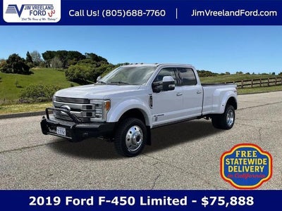 2019 Ford F-450 Super Duty 4X4 Platinum 4DR Crew Cab 8 FT. LB DRW Pickup