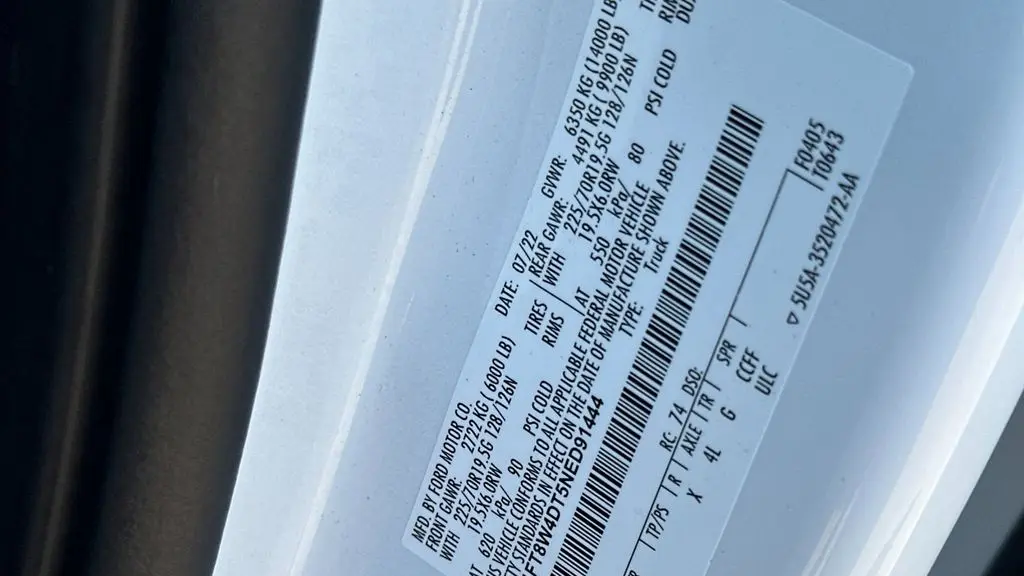 2022 Ford F-450 Super Duty XLT