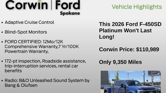 2026 Ford F-450 Super Duty XLT