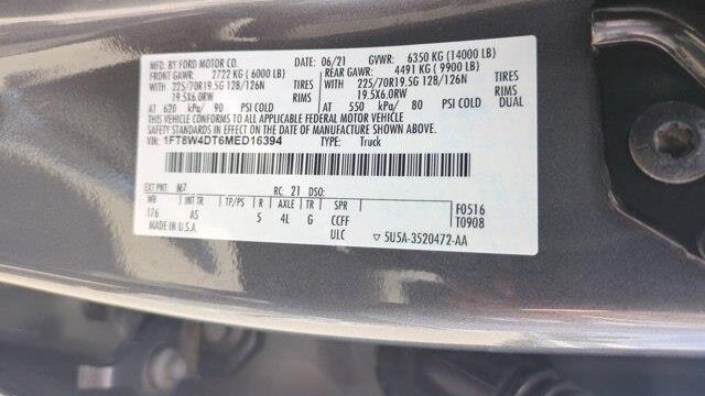 2021 Ford F-450 Super Duty King Ranch
