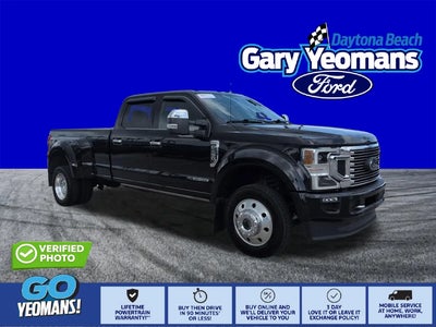 2021 Ford F-450 Super Duty 4X4 Platinum 4DR Crew Cab 8 FT. LB DRW Pickup