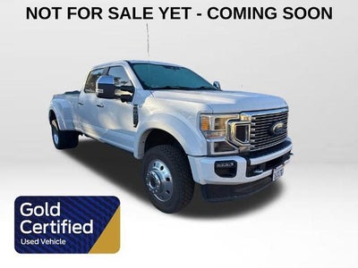 2021 Ford F-450 Super Duty 4X4 Platinum 4DR Crew Cab 8 FT. LB DRW Pickup