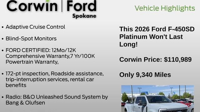 2026 Ford F-450 Super Duty XLT