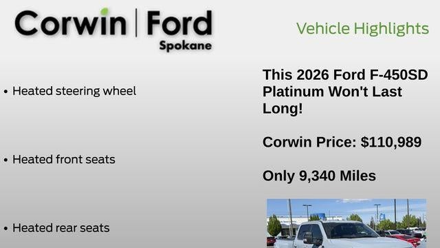 2026 Ford F-450 Super Duty XLT