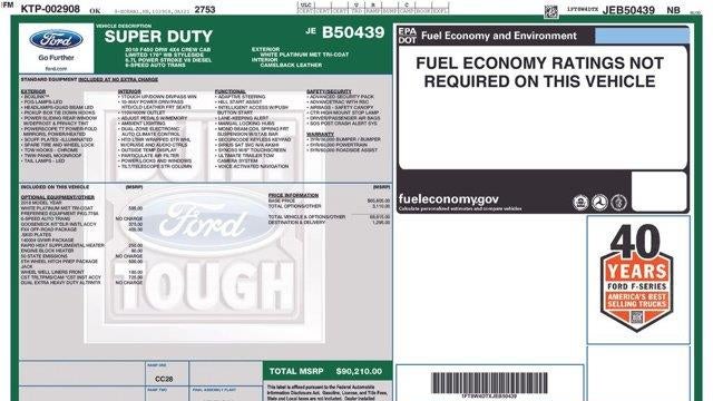 2018 Ford F-450 Super Duty Limited
