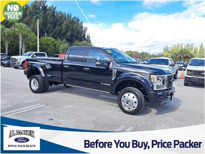 2021 Ford F-450 Super Duty 4X4 Platinum 4DR Crew Cab 8 FT. LB DRW Pickup
