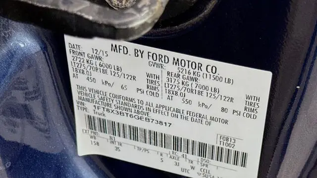 2016 Ford F-350 Super Duty Lariat
