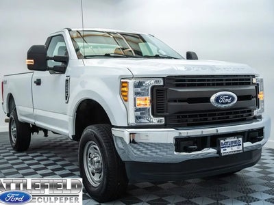 2019 Ford F-250 Super Duty 4X4 XL 2DR Regular Cab 8 FT. LB Pickup
