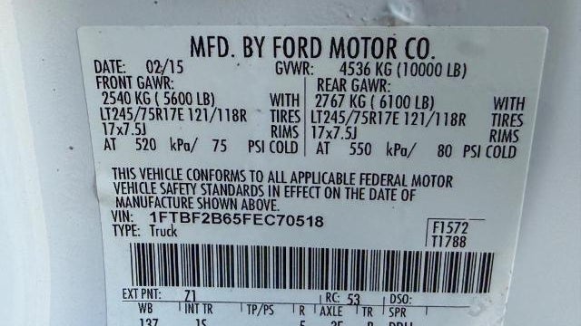 2015 Ford F-250 Super Duty XL