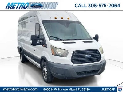 2017 Ford Transit 350 HD 4DR LWB High Roof DRW Extended Cargo Van W/DUAL Sliding Side Doors And 9950 LB. Gvwr