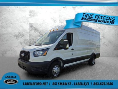 2024 Ford Transit 350 HD 3DR LWB High Roof DRW Extended Cargo Van W/9950 LB. Gvwr