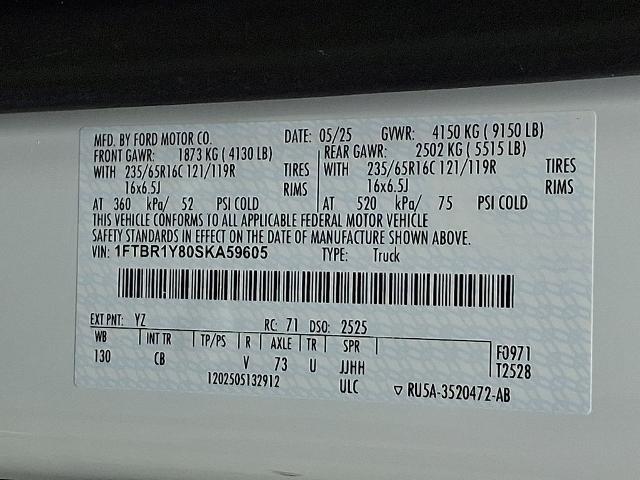 2025 Ford Transit - $36,990