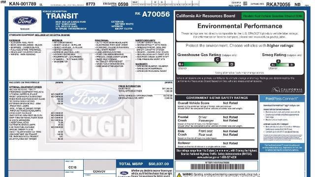 2024 Ford Transit 250