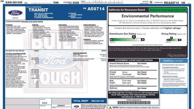 2024 Ford Transit 250
