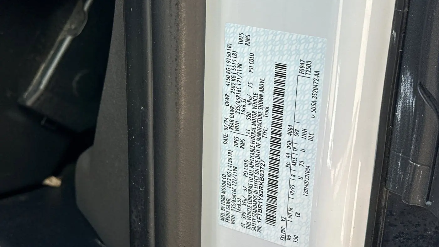 2024 Ford Transit 250