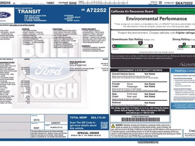 2025 Ford Transit 250 3DR LWB Low Roof Cargo Van