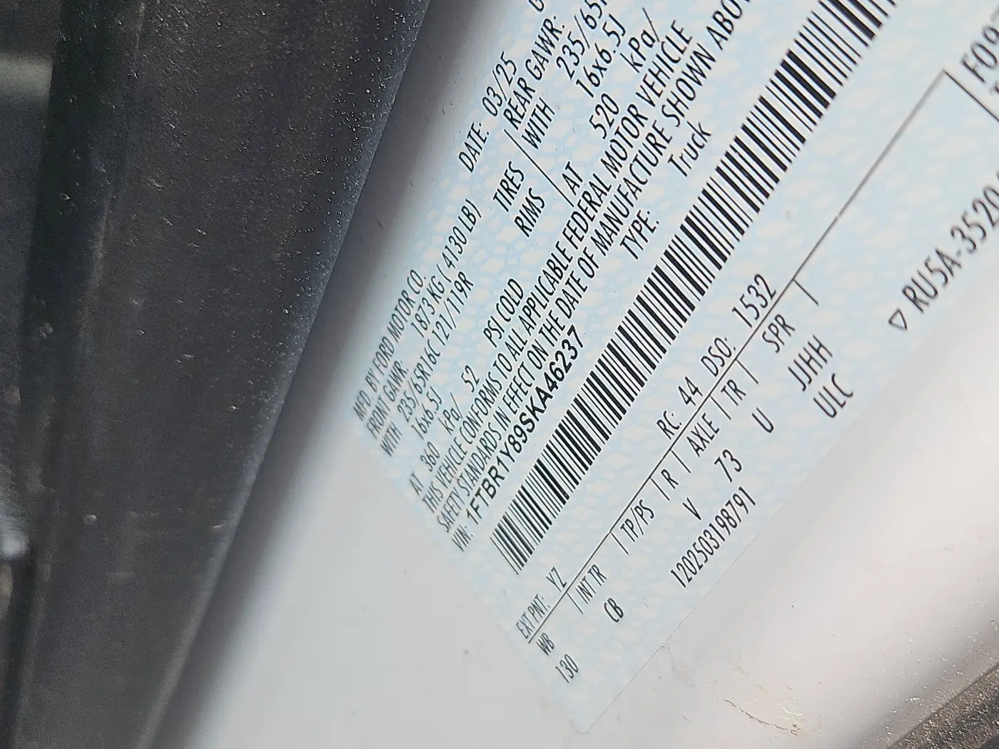 2025 Ford Transit - $35,500