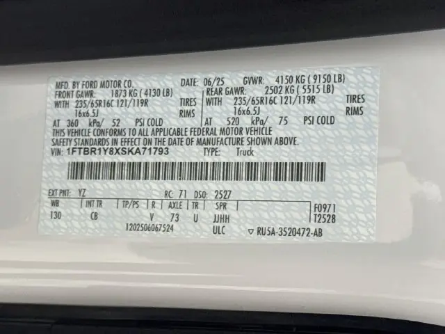 2025 Ford Transit - $32,812