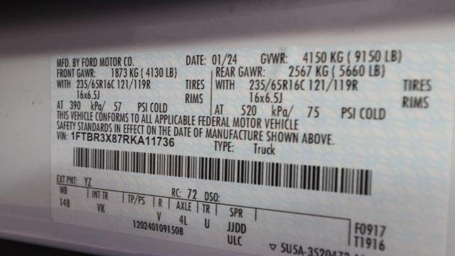 2024 Ford Transit 250