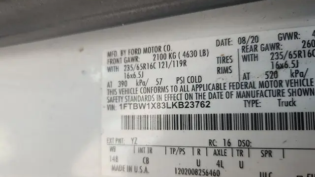 2020 Ford Transit 350