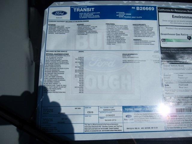 2024 Ford Transit - $55,900
