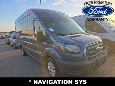 Photo of a 2023 Ford E-Transit 350 3DR LWB High Roof Extended Cargo Van for sale