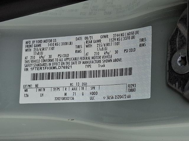 2021 Ford Ranger - $29,455