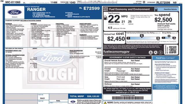 2024 Ford Ranger XL