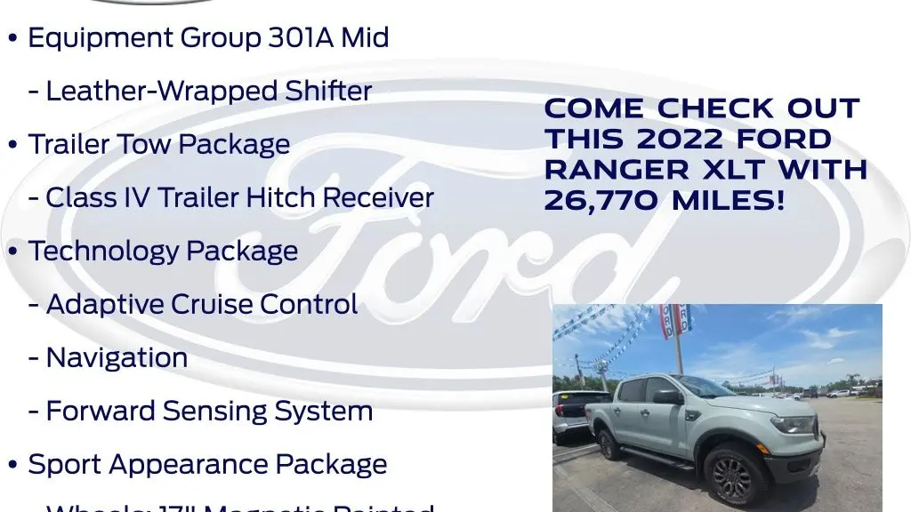 2022 Ford Ranger XL