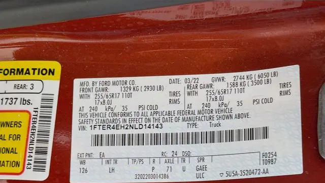 2022 Ford Ranger XL