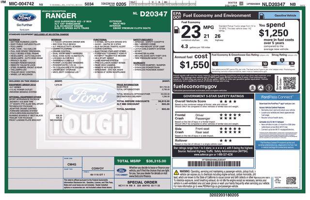 2022 Ford Ranger - $24,900