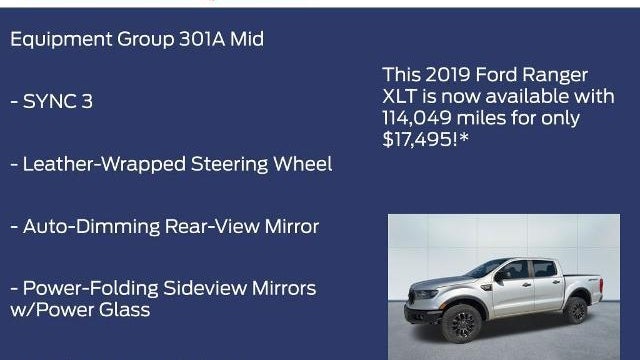2019 Ford Ranger XL
