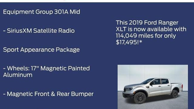 2019 Ford Ranger XL