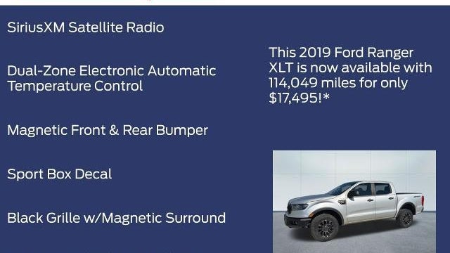 2019 Ford Ranger XL