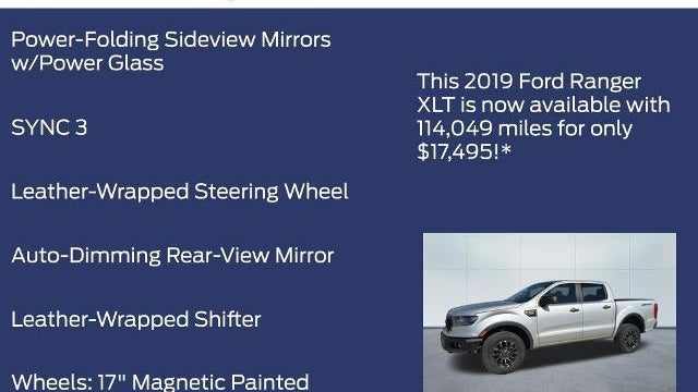 2019 Ford Ranger XL