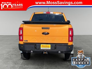 2021 Ford Ranger with Cyber Orange Metallic Tricoat Exterior