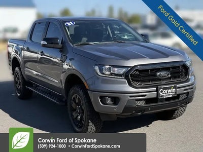 2021 Ford Ranger 4X4 Lariat 4DR Supercrew 5.1 FT. SB