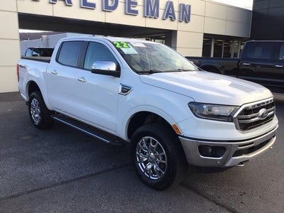 2022 Ford Ranger 4X4 Lariat 4DR Supercrew 5.1 FT. SB