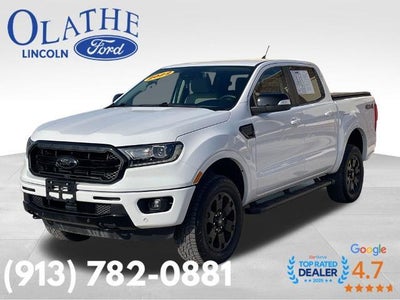 2022 Ford Ranger 4X4 Lariat 4DR Supercrew 5.1 FT. SB
