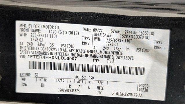 2022 Ford Ranger XL