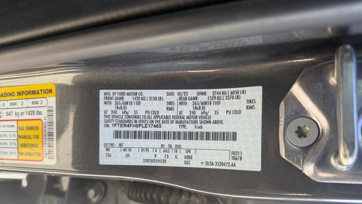 2023 Ford Ranger XL