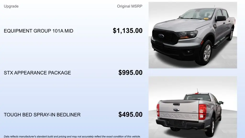 2020 Ford Ranger XL